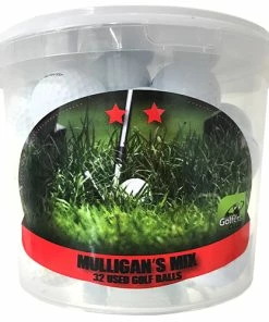 Mulligans Mix Bucket - 32 Medium Quality Used Golf Balls