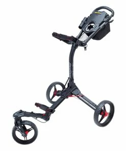 Bag Boy TriSwivel 2 Pushcart - Black/Red