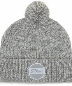 Titleist Boardwalk Pom Pom Golf Beanies 8 Titleist Boardwalk Pom Pom Golf Beanies -Cheap Accessories Store 2021 Boardwalk Pom Pom Heather White TH21WBWP 1 01