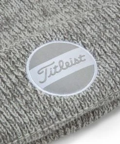Titleist Boardwalk Pom Pom Golf Beanies 10 Titleist Boardwalk Pom Pom Golf Beanies -Cheap Accessories Store 2021 Boardwalk Pom Pom Heather White TH21WBWP 1 03