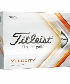 Titleist Velocity 2022 Golf Ball - White