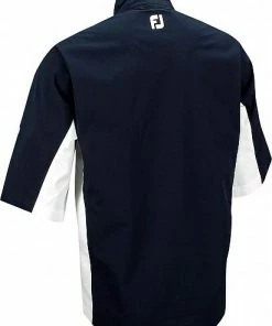 FootJoy HydroLite Short Sleeve Golf Rain Shirts - FJ Tour Logo Available -Cheap Accessories Store 23729 bk