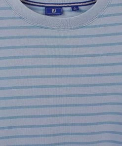 FootJoy Dri-Release Jersey Fleece Striped Crewneck Golf Sweaters - FJ Tour Logo Available -Cheap Accessories Store 25236 mat