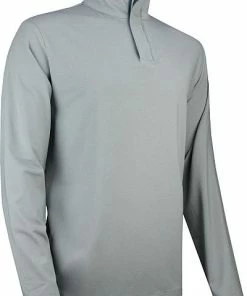 FootJoy Stretch Jersey Quarter-Zip Golf Pullovers - FJ Tour Logo Available -Cheap Accessories Store 25248 front