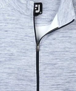 FootJoy Heather Jersey Fleece Full-Zip Golf Jackets - FJ Tour Logo Available -Cheap Accessories Store 25291 mat