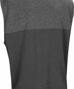 FootJoy Heather Yoke Half-Zip Golf Vests - FJ Tour Logo Available -Cheap Accessories Store 25319 bk