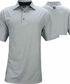 FootJoy ProDry Performance Stretch Lisle Dot Print Golf Shirts - FJ Tour Logo Available -Cheap Accessories Store 26412