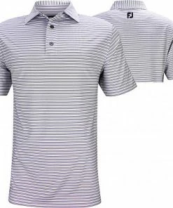 FootJoy ProDry Performance Stretch Lisle Pinstripe Golf Shirts - FJ Tour Logo Available -Cheap Accessories Store 26625