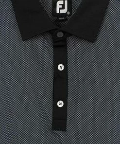 FootJoy ProDry Performance Stretch Lisle Mini Check Print Golf Shirts - FJ Tour Logo Available -Cheap Accessories Store 26629 mat