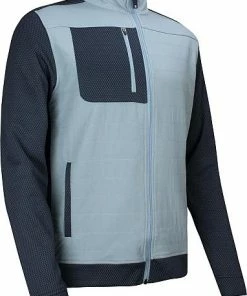 FootJoy ThermoSeries Hybrid Full-Zip Golf Jackets - FJ Tour Logo Available -Cheap Accessories Store 28179 front