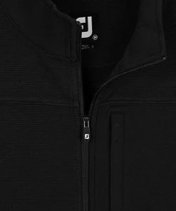 FootJoy Ottoman Knit Full-Zip Golf Vests - FJ Tour Logo Available -Cheap Accessories Store 28504 mat