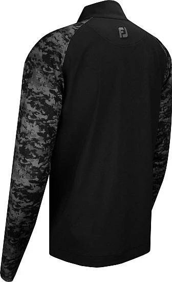 FootJoy Camo Color Block Midlayer Quarter-Zip Golf Pullovers - FJ Tour Logo Available 2 FootJoy Camo Color Block Midlayer Quarter-Zip Golf Pullovers - FJ Tour Logo Available - Image 2