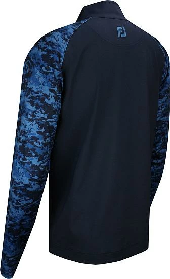 FootJoy Camo Color Block Midlayer Quarter-Zip Golf Pullovers - FJ Tour Logo Available 5 FootJoy Camo Color Block Midlayer Quarter-Zip Golf Pullovers - FJ Tour Logo Available - Image 5