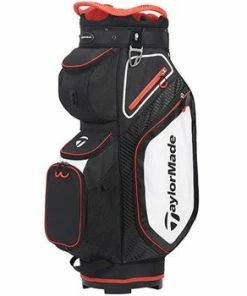 TAYLORMADE 2020 8.0 GOLF CART BAG BLACK/WHITE/RED