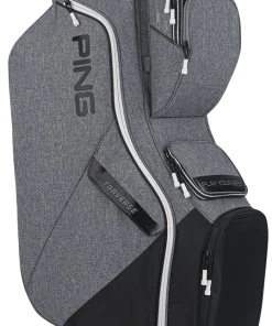 Ping Traverse 214 Cart Bag Grey/Black/White