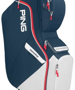 Ping Traverse 214 Cart Bag Navy/White/Red