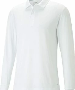 Puma YOU-V Long Sleeve Golf Shirts