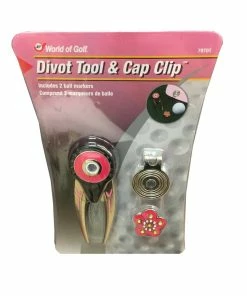 World Of Golf Ladies Divot Tool &amp; Cap Clip (797DT)