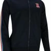 Psycho Bunny Alston Stitched Logo Full-Zip Golf Jackets