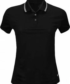 Nike Women's Dri-FIT Victory Solid Tipped Golf Shirts - Previous Season Style - ON SALE -Cheap Accessories Store BV0217 010 3