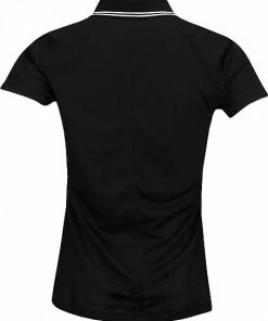 Nike Women's Dri-FIT Victory Solid Tipped Golf Shirts - Previous Season Style - ON SALE -Cheap Accessories Store BV0217 010 bk