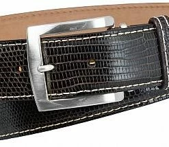 Links & Kings Exotic Lizard Leather Golf Belts 9 Links & Kings Exotic Lizard Leather Golf Belts -Cheap Accessories Store Brown Lizard LKEXL00200240