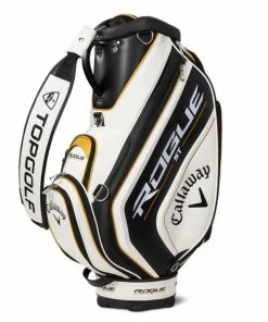 Callaway Staff Rogue Bag White Black Gold