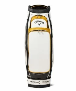 Callaway Staff Rogue Bag White Black Gold -Cheap Accessories Store CA22A0305002 6 L