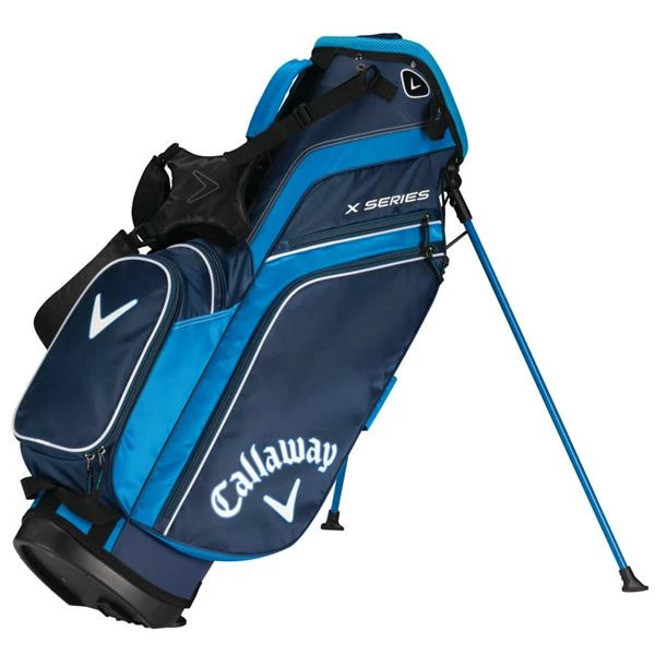 Callaway X Series 19 Stand Bag Navy/Royal/White 1 Callaway X Series 19 Stand Bag Navy/Royal/White