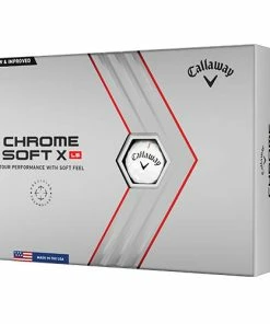 Callaway 2022 Chrome Soft X LS Golf Ball - White