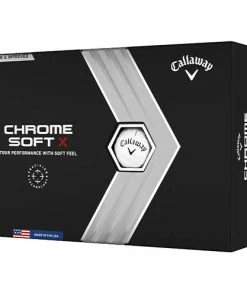 Callaway 2022 Chrome Soft X Golf Ball - White