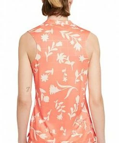 Nike Women's Breathe Floral Print Sleeveless Golf Shirts - Previous Season Style - ON SALE -Cheap Accessories Store CU9383 693 PHSBM001 2000
