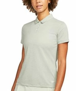 Nike Women's Dri-FIT Victory Texture Golf Shirts - Previous Season Style - ON SALE -Cheap Accessories Store CU9679 017 PHSFM001 2000