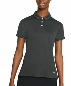 Nike Women's Dri-FIT Victory Texture Golf Shirts - Previous Season Style - ON SALE -Cheap Accessories Store CU9679 070 PHSFM001 2000