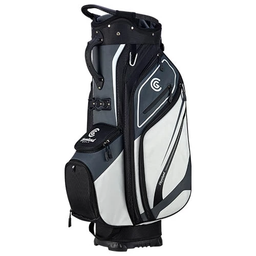Cleveland Friday Cart Bag - Charcoal/White/Black 1 Cleveland Friday Cart Bag - Charcoal/White/Black