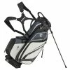 Cleveland Saturday Stand Bag - Charcoal/White/Black