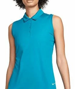 Nike Women's Dri-FIT Victory Solid Sleeveless Golf Shirts -Cheap Accessories Store DH2312 367 PHSFM001 2000