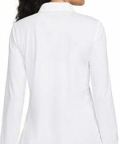 Nike Women's Dri-FIT Victory Solid Long Sleeve Golf Shirts -Cheap Accessories Store DH2316 100 PHSBM001 2000