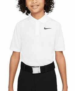 Nike Dri-FIT Victory Solid Junior Golf Shirts -Cheap Accessories Store DN1970 100 PHSFM001 2000