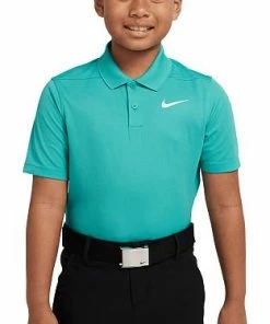 Nike Dri-FIT Victory Solid Junior Golf Shirts -Cheap Accessories Store DN1970 392 PHSFM001 2000