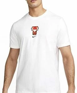 Nike Tiger Woods Frank Casual T-Shirts - Previous Season Style - ON SALE -Cheap Accessories Store DR7721 100 A PREM 2000 z2