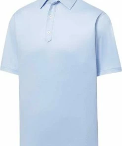 FootJoy ProDry Performance Solid Lisle Set-On Placket Golf Shirts - FJ Tour Logo Available -Cheap Accessories Store FJ 28559