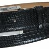 Links & Kings Exotic Lizard Leather Golf Belts