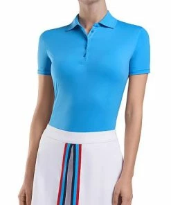 G/Fore Women's Featherweight Golf Shirts - Tulum -Cheap Accessories Store G4LF21K83 TULUM life