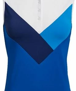 G/Fore Women's Multi V Sleeveless Golf Shirts -Cheap Accessories Store G4LF22K02 SNO