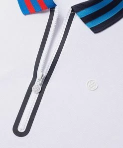 G/Fore Women's Quarter-Zip Embossed Logo Golf Shirts -Cheap Accessories Store G4LF22K131 SNO 5