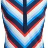 G/Fore Women's Chevron Stripe Sleeveless Golf Shirts