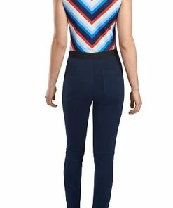 G/Fore Women's Chevron Stripe Sleeveless Golf Shirts -Cheap Accessories Store G4LS22K06 TWLT 4