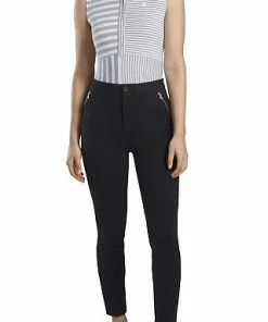 G/Fore Women's Performance Stripe Sleeveless Golf Shirts -Cheap Accessories Store G4LS22K15 LHGR 3