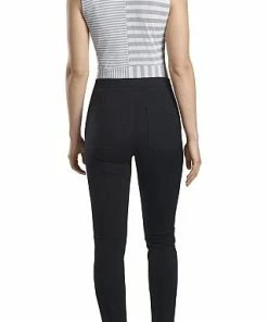 G/Fore Women's Performance Stripe Sleeveless Golf Shirts -Cheap Accessories Store G4LS22K15 LHGR 4